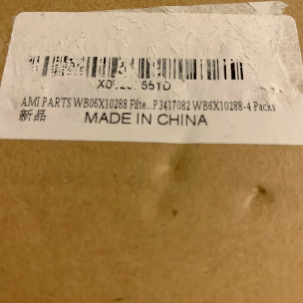 Four pack microwave Grease Filter - Picture 3 of 5